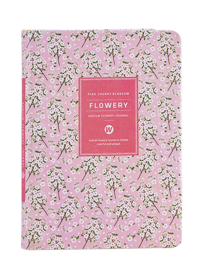 Floral Cover Planner Notebook Multicolour