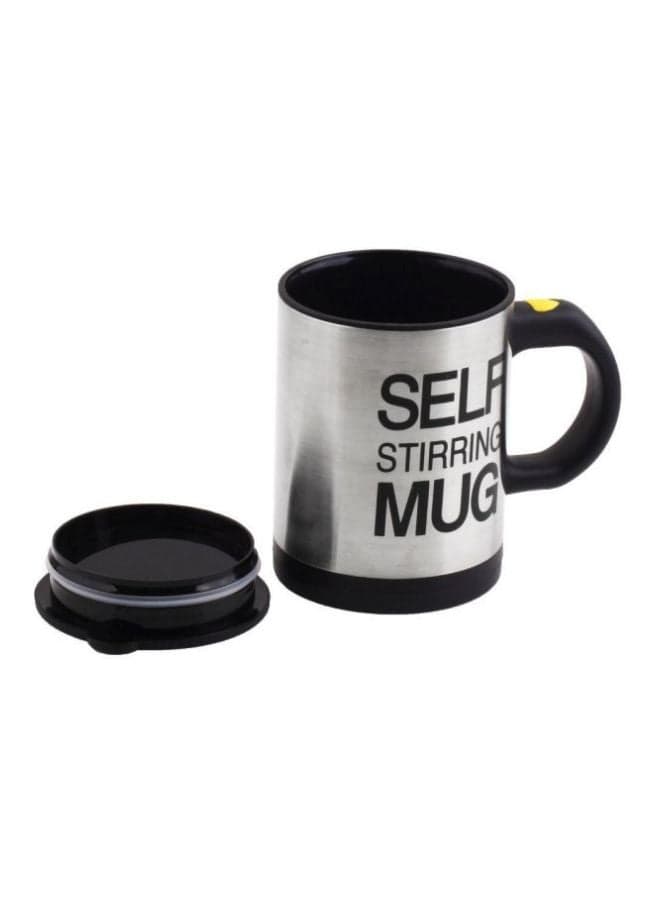 Self Stirring Mug Black/Silver
