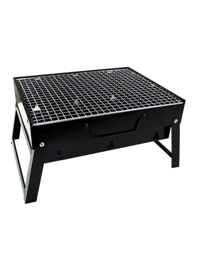 Foldable Barbeque Grill Black