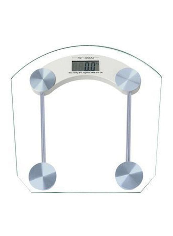 Digital Weight Scale Clear/White