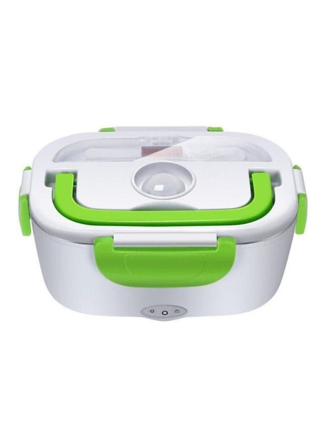 Electrical Lunch Box White/Green 22x15x10cm
