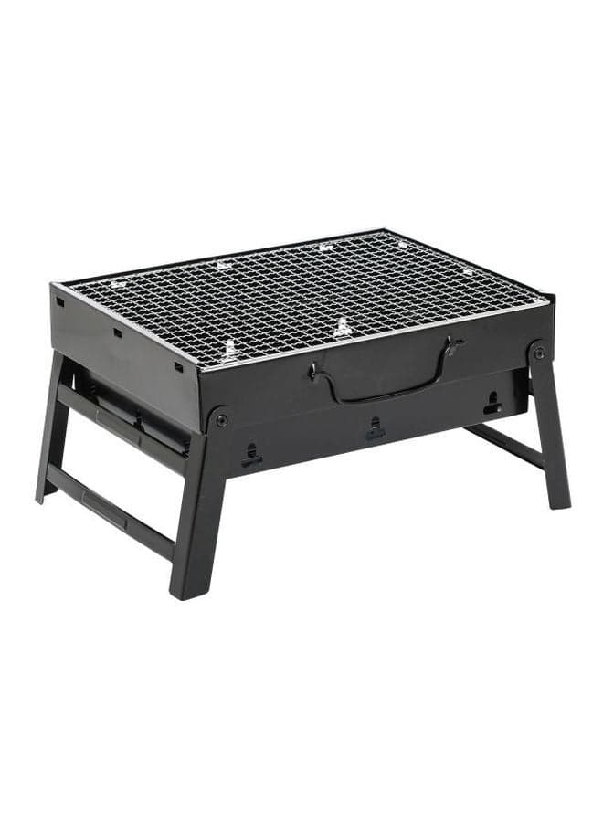 Indoor And Outdoor Barbecue Grill Black 36x29x6.8cm