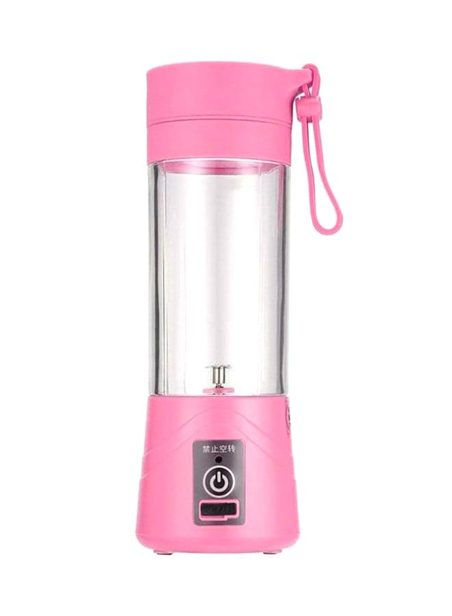 Electric Blender And Portable Juicer Cup TYW-11 Pink/Clear