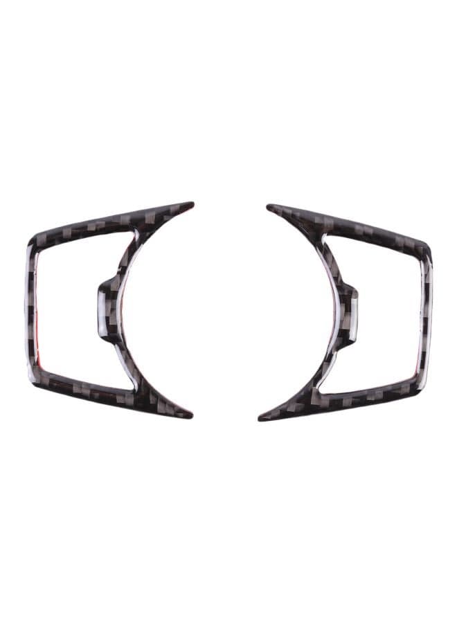 2-Piece Headlight Adjustment Decorative Sticker For Ford Mustang