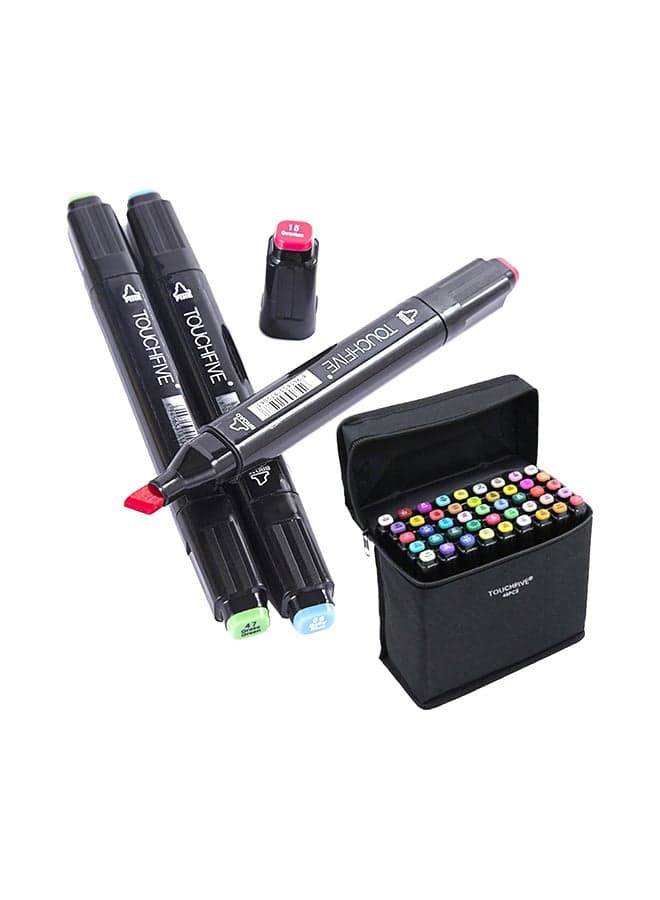 60 Architectural Touch Five Art Animation Manga Marker Set Black