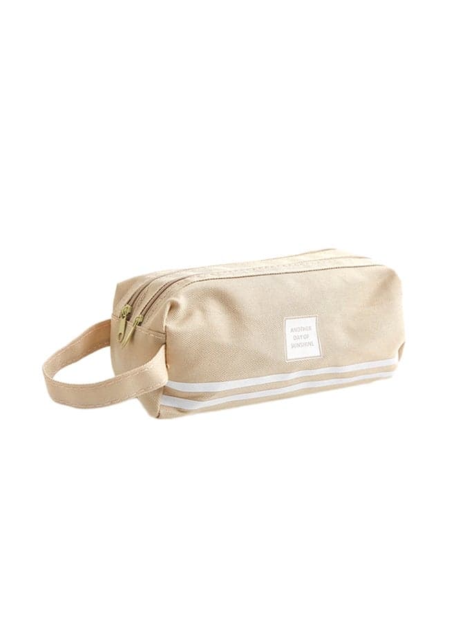 Hand-Held Pen Bag Beige