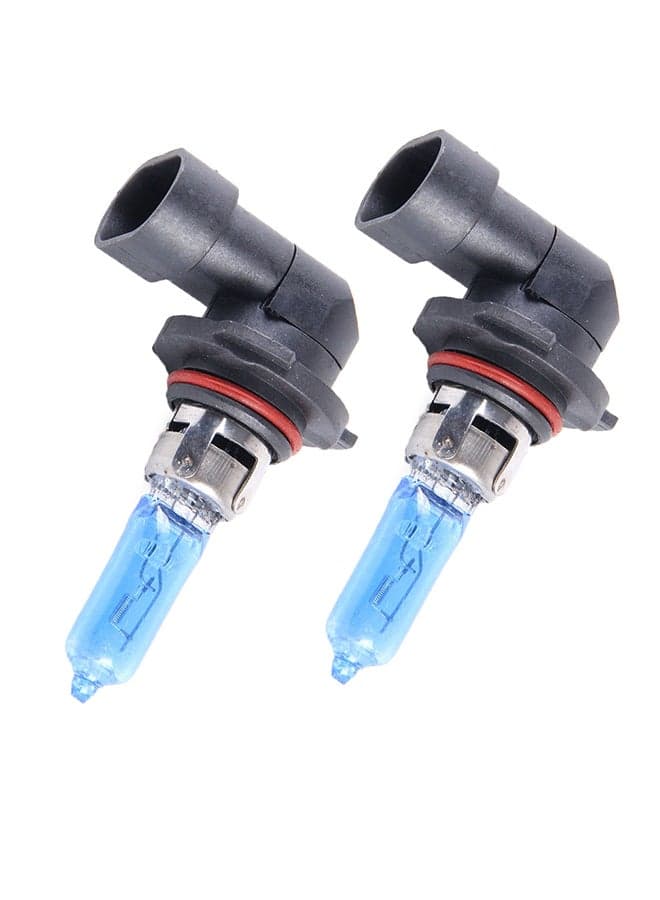 2-Piece 9006 Halogen Head Lamp 12V 100W 2400 LM 5000K Warm Light