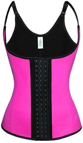 Full Body Corset Pink/Black