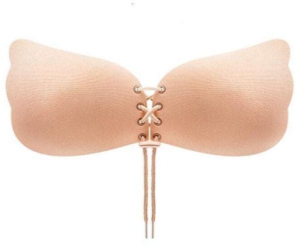 Backless Silicone Bra Beige