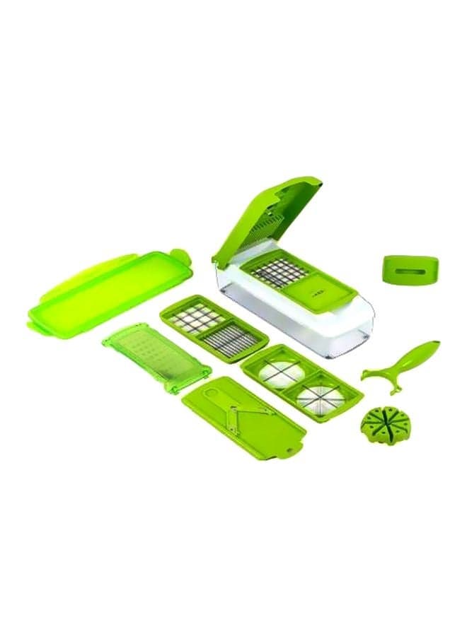 Stainless Steel Nicer Dicer Plus Grater Green 30x12x15cm
