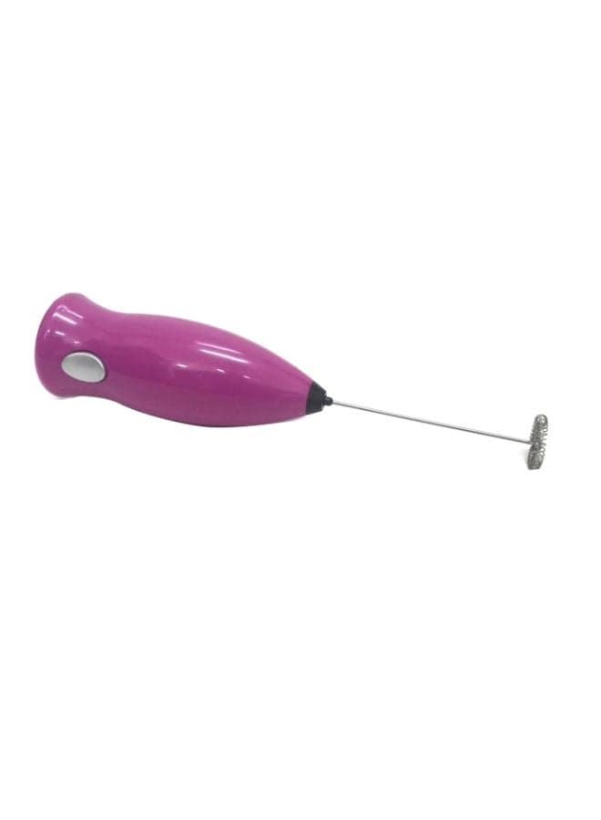 Cappuccino Frother Purple/Silver