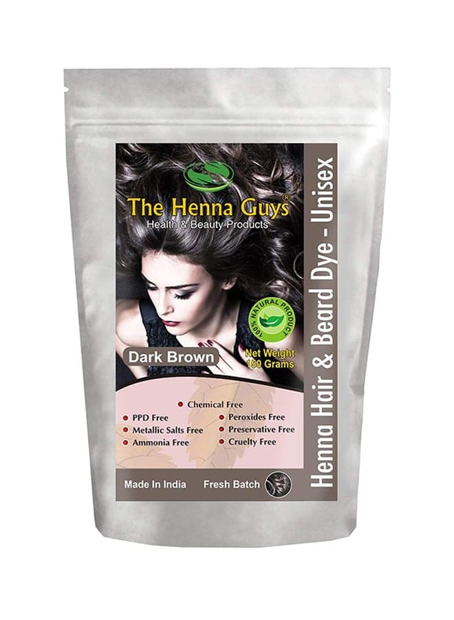 Henna Hair Dye Dark Brown