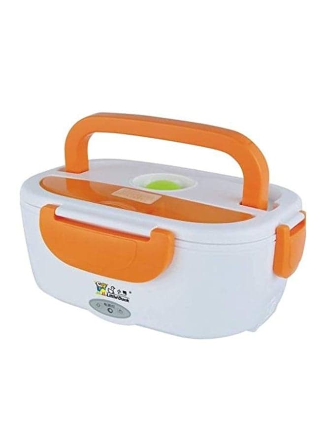 Electric Lunch Box Orange/White 11.4x24x18.4cm