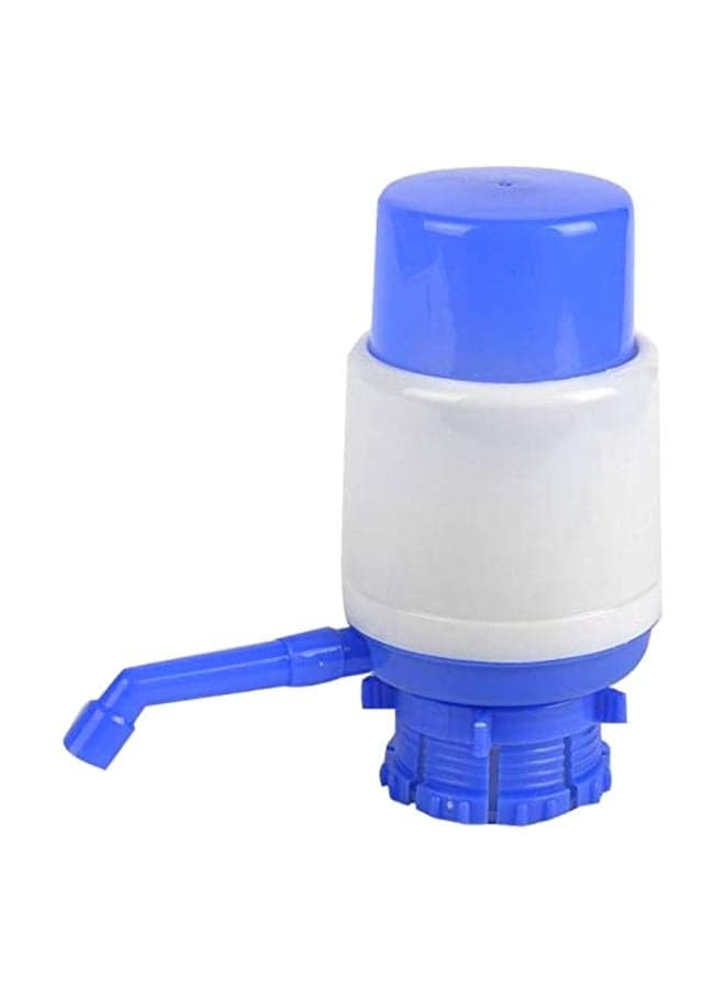 Hand Pressed Water Pump White/Blue