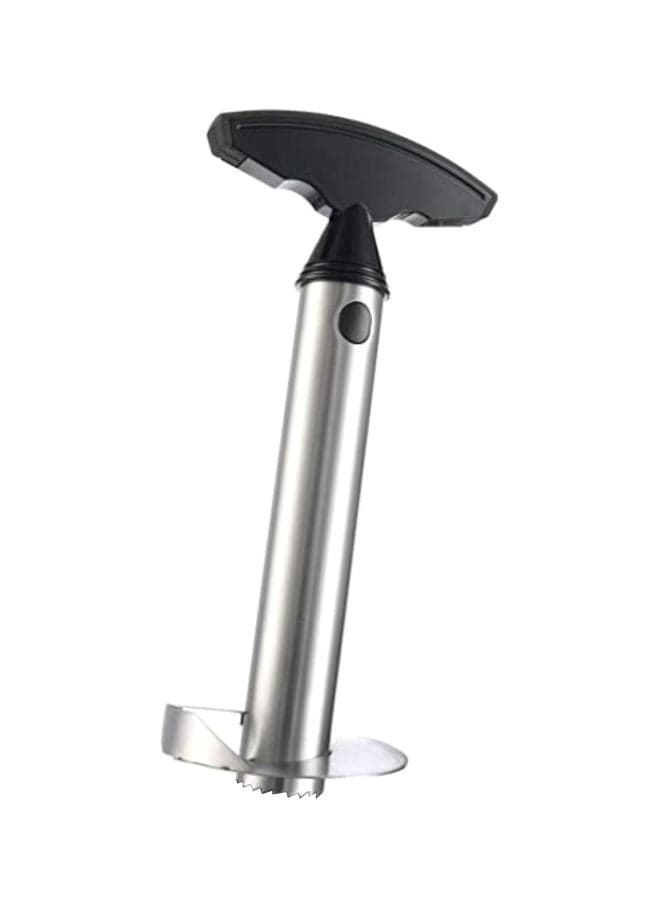 Stainless Steel Pineapple Corer Slicer Silver/Black
