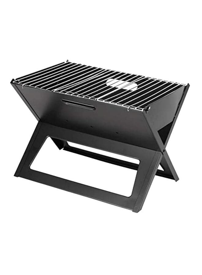 Portable BBQ Grill Black 45x30cm