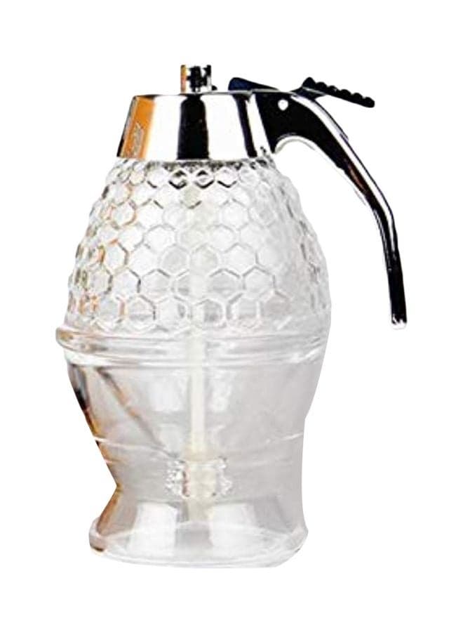 Honey Dispenser Clear/Silver