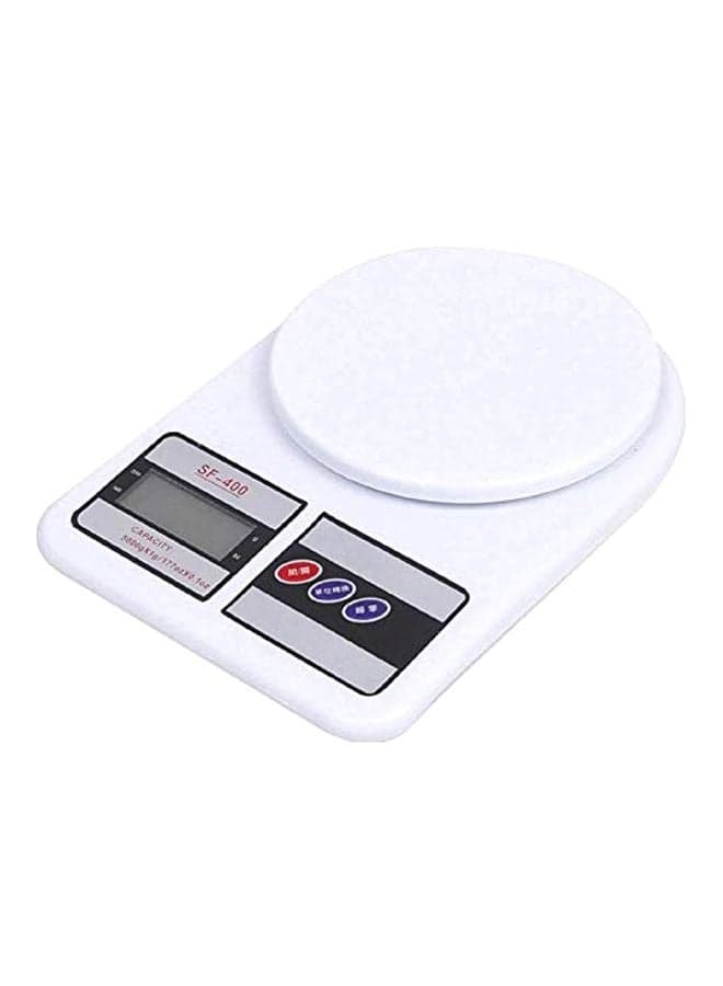 Digital Kitchen Scale White