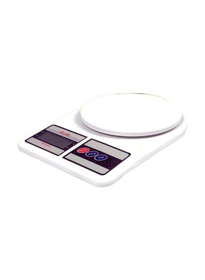Digital Kitchen Scale White