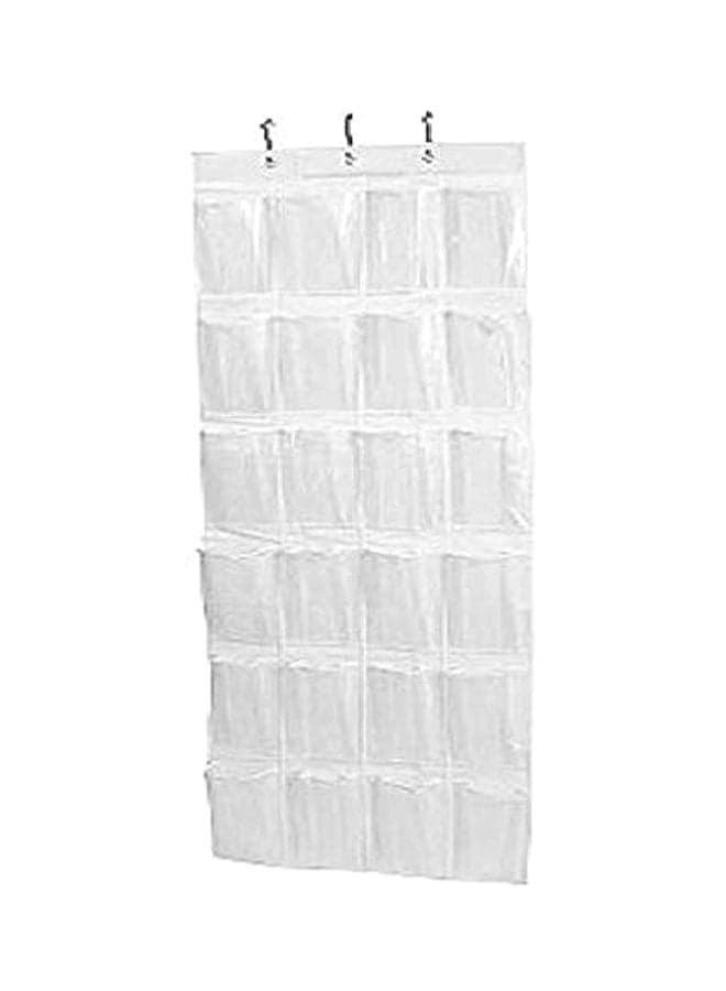 Over The Door Shoe Organizer Clear