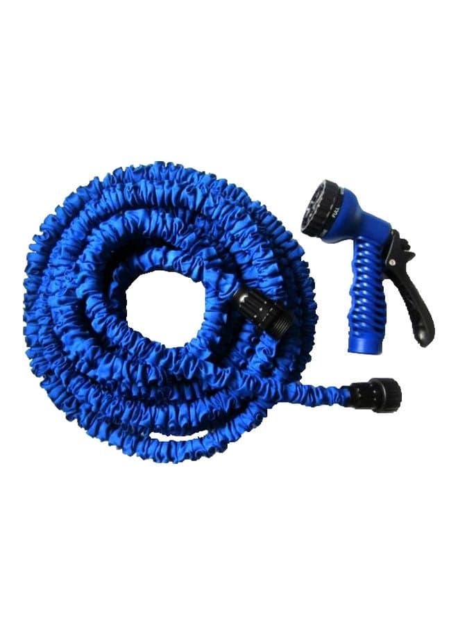 Expandable Watering Hose With Gun Blue/Black 100feet
