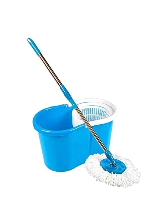 Magic Pin Mop And Bucket Set Blue/Grey