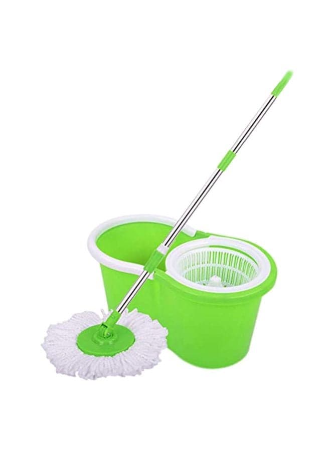 Magic Spin Mop And Bucket Set Green/White