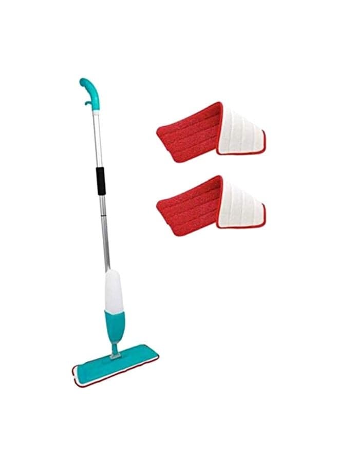 Microfiber Spray Mop Green/White