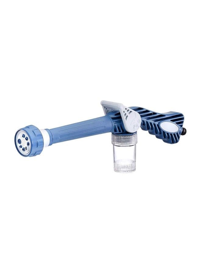8-In-1 Turbo Powerful Water Spray Gun Blue/White