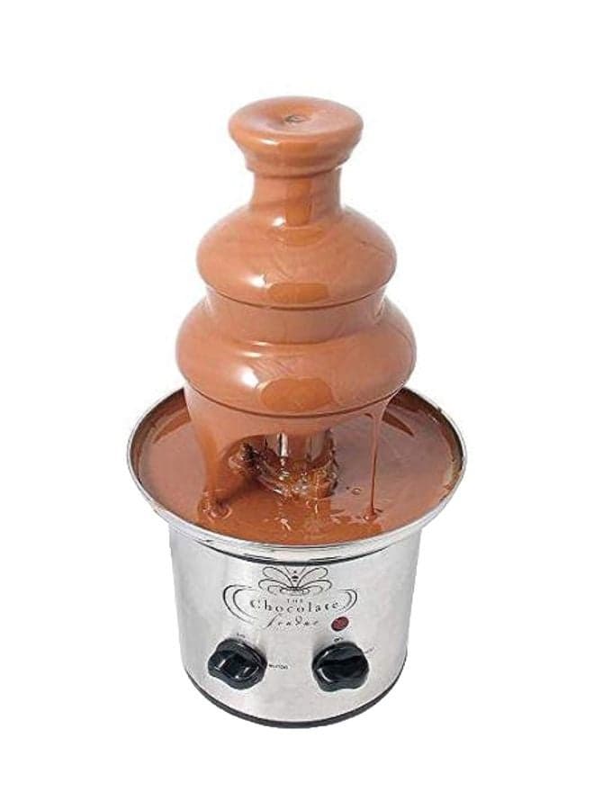 Small Chocolate Fountain B07MX5NLB3 Silver/Black