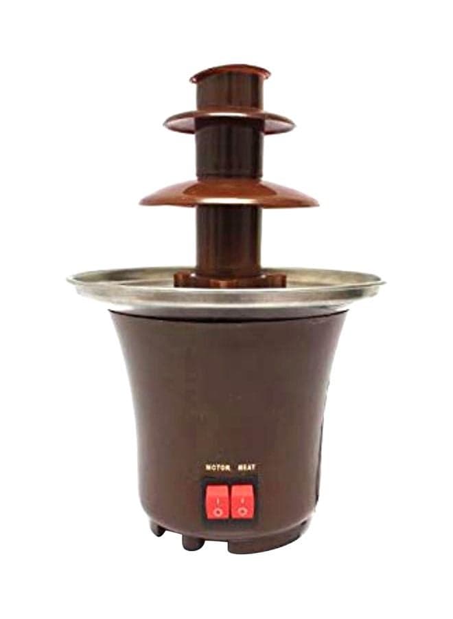 Mini Chocolate Fountain B07NDMNRJV Brown