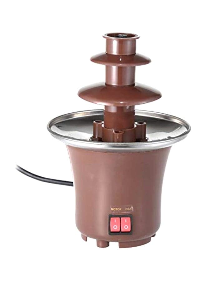 3 Tier Mini Chocolate Fountain Ea-820 Brown/Silver