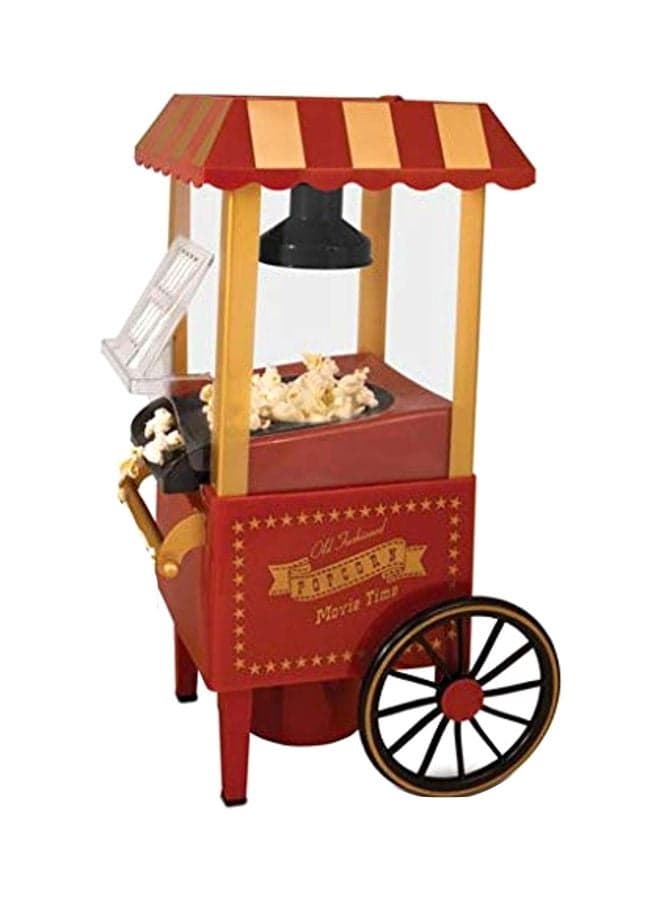 He House Popcorn Maker B07MX527FK Red/Golden