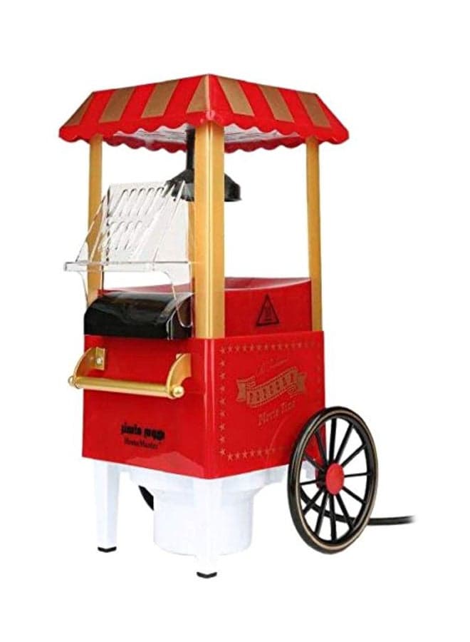 Electric Popcorn Maker 220V B07MWZVRF1 Red/Brown/Black