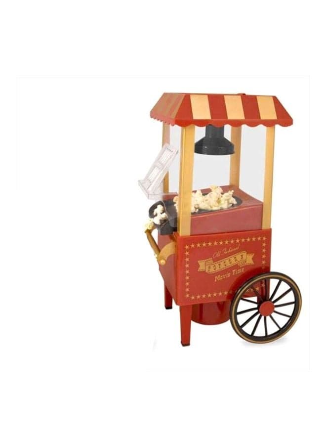 Old Fashioned Popcorn Maker 1200 Watt 1200 W B07MX7W7BJ Red/Yellow