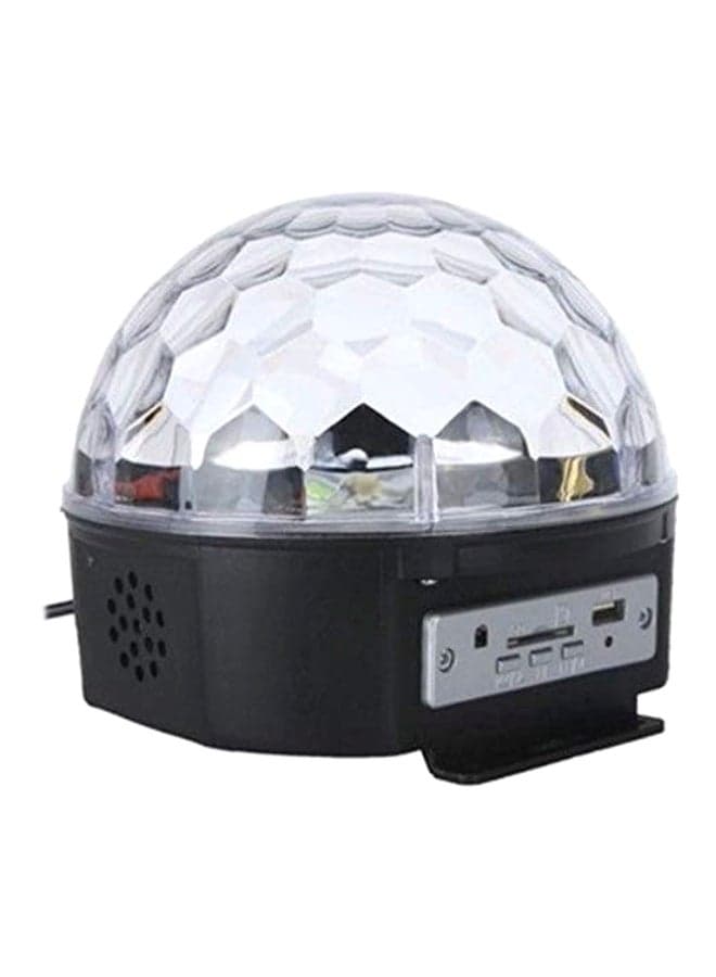 Magic Ball Effect LED Light Black/Clear 15.6x19x19.4cm