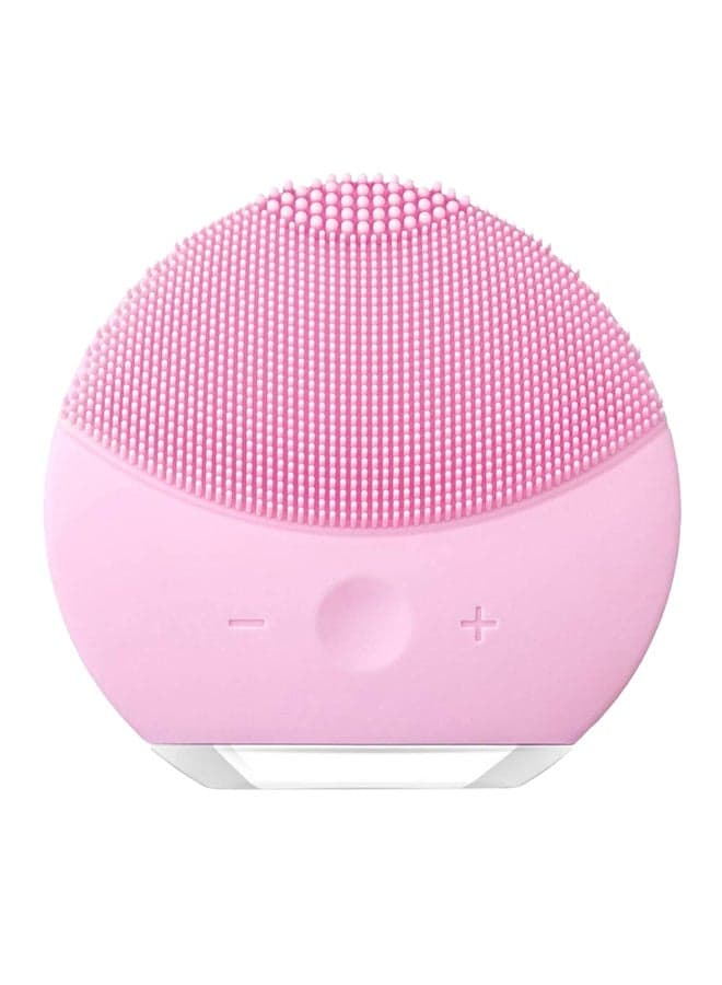 Lina Mini Silicon Facial Cleansing Device Light Pink