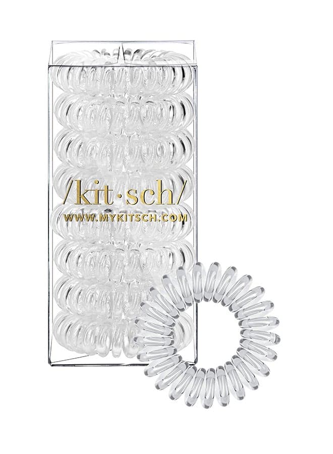 8-Piece Spiral Hair Ties