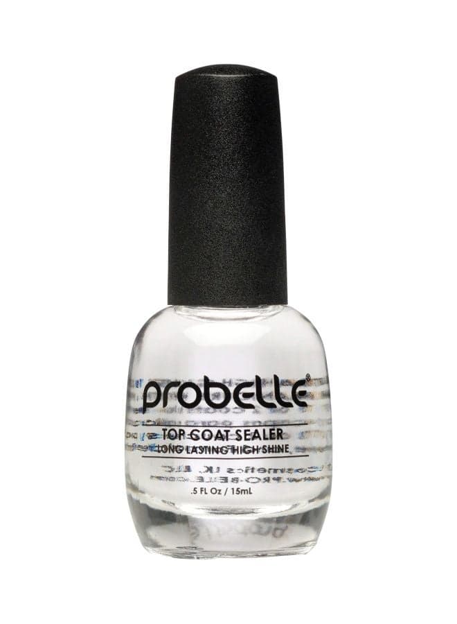 Top Coat Sealer Thick Ultra High Shine Finish Top Coat For Long Wear Manicure Clear