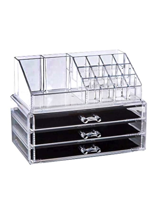 Make Up Organizer Box Clear