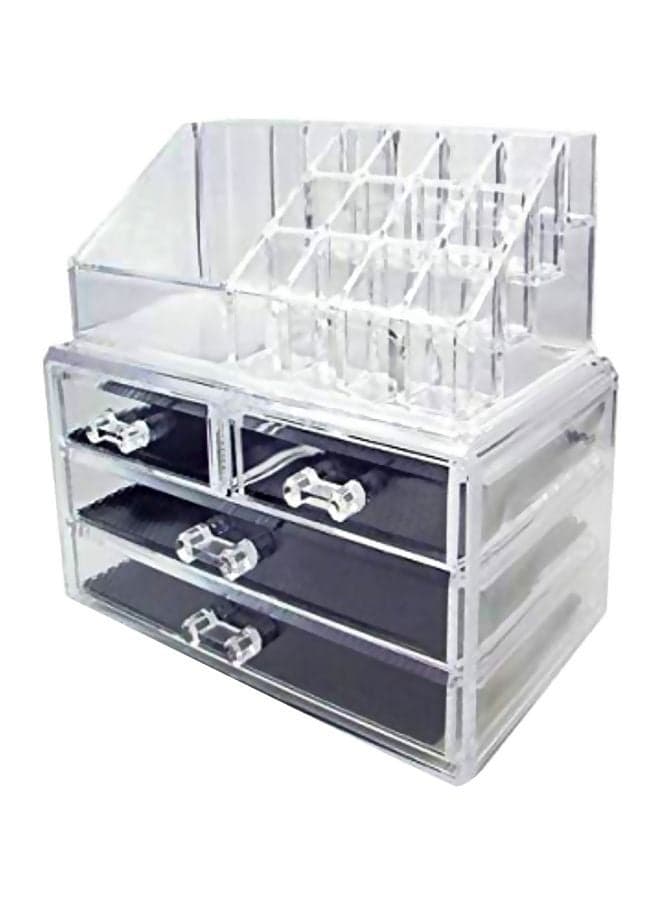 Acrylic Cosmetic Organizer Clear
