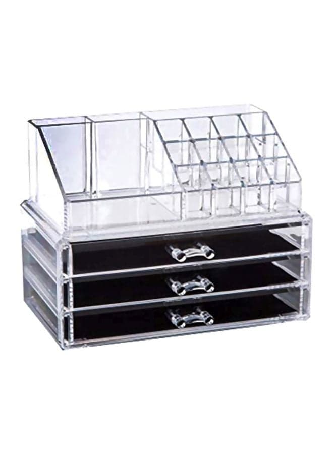 Acrylic Cosmetic Organizer Clear