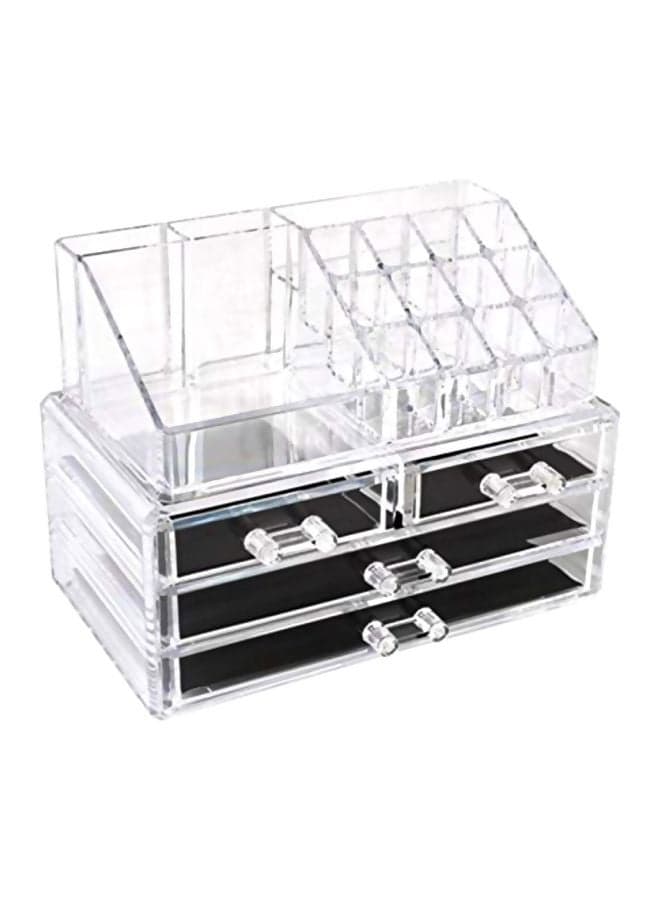 Acrylic Makeup Organizer Clear