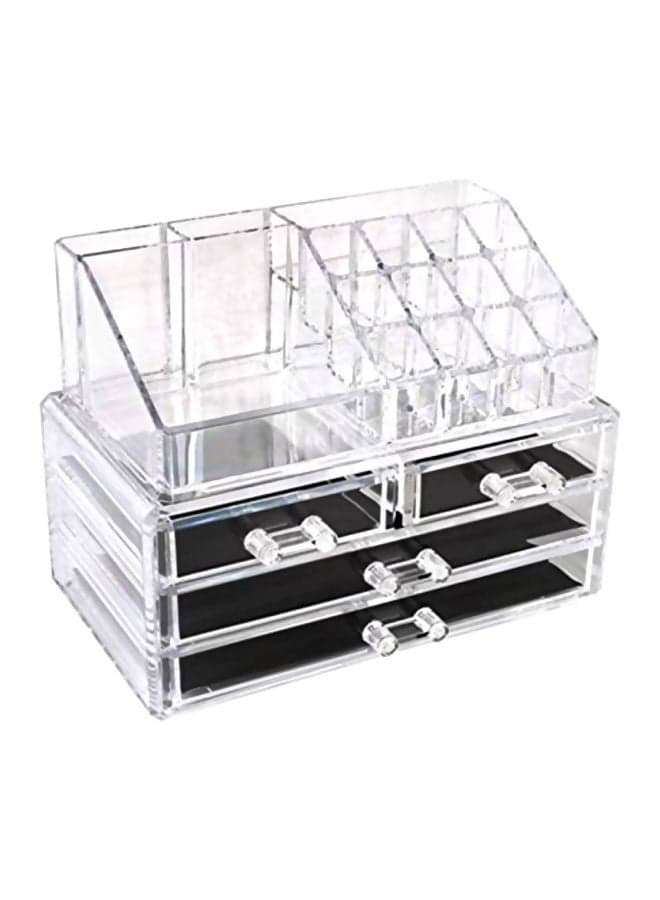 Acrylic Makeup Organizer Clear
