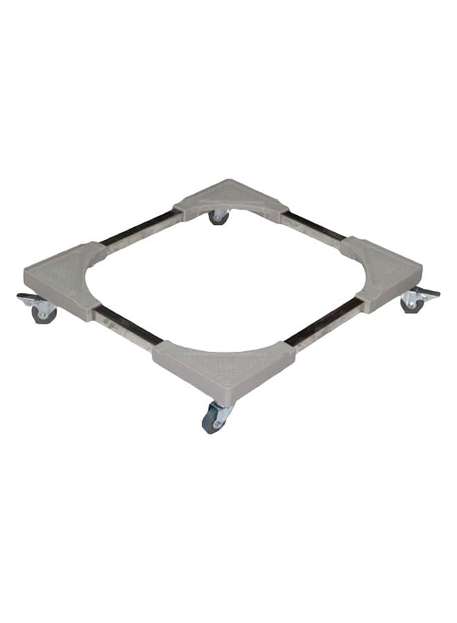 Adjustable Refrigerator Stand Grey/Black 53 x 70centimeter
