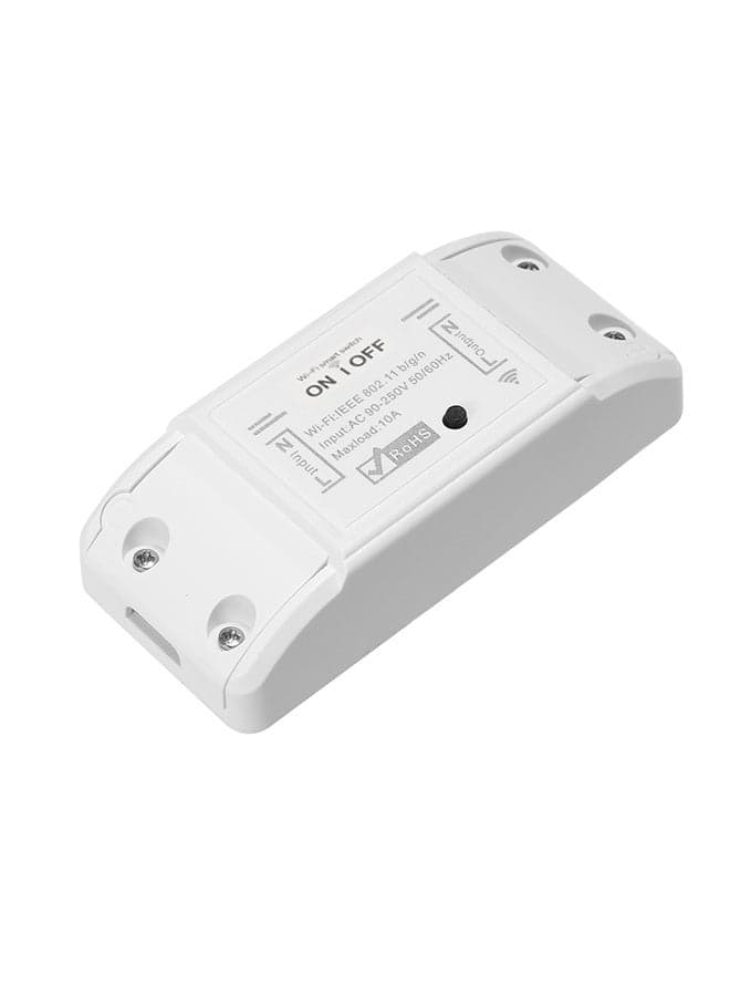 WiFi Smart Voice Control Remote Switch White
