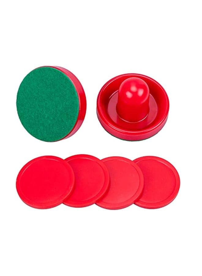 Air Hockey Pushers And Puck Set