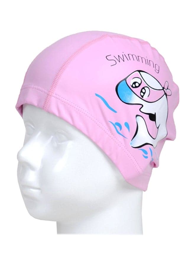 Dolphin Printed Swimming Cap
