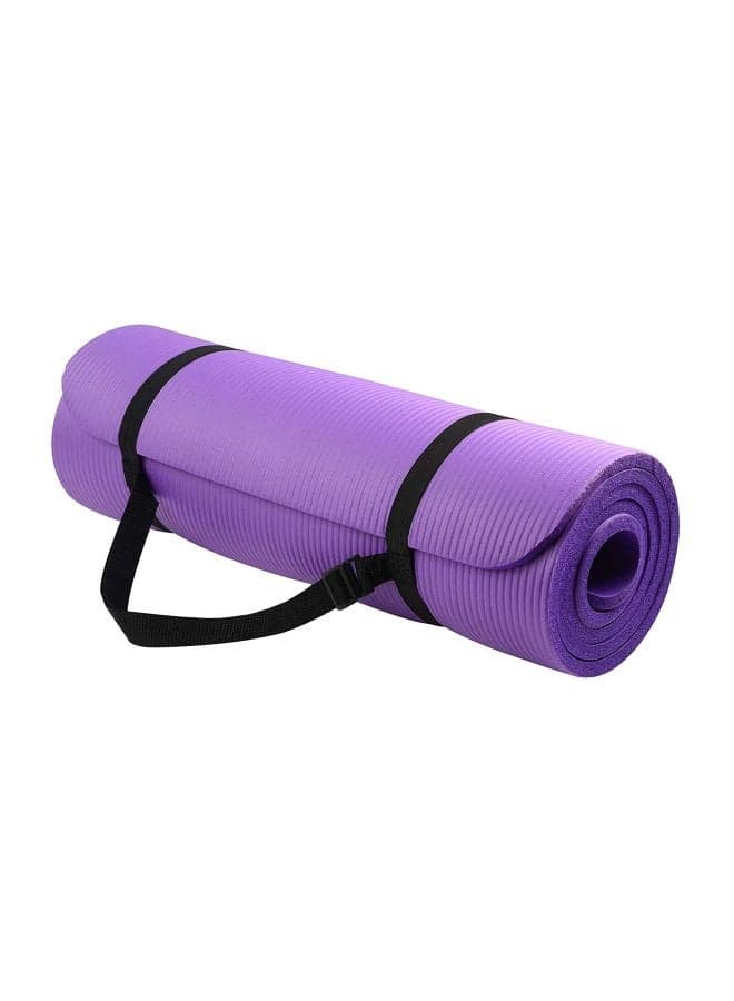 Extra Thick High Density Yoga Mat With Carrying Strap