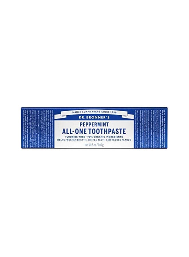 Peppermint All-One Toothpaste 140grams